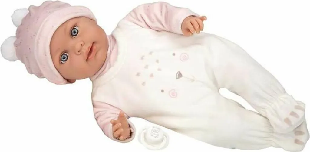 Muñecas Arias Roy Poupée Bébé 42 cm avec Mécanisme à Cri - Modèle 6040