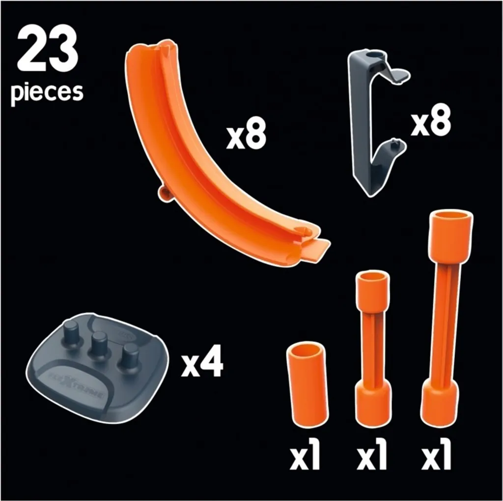 Smoby FleXtreme Superlooping Set Multicolore de 23 Pièces de Construction - 39