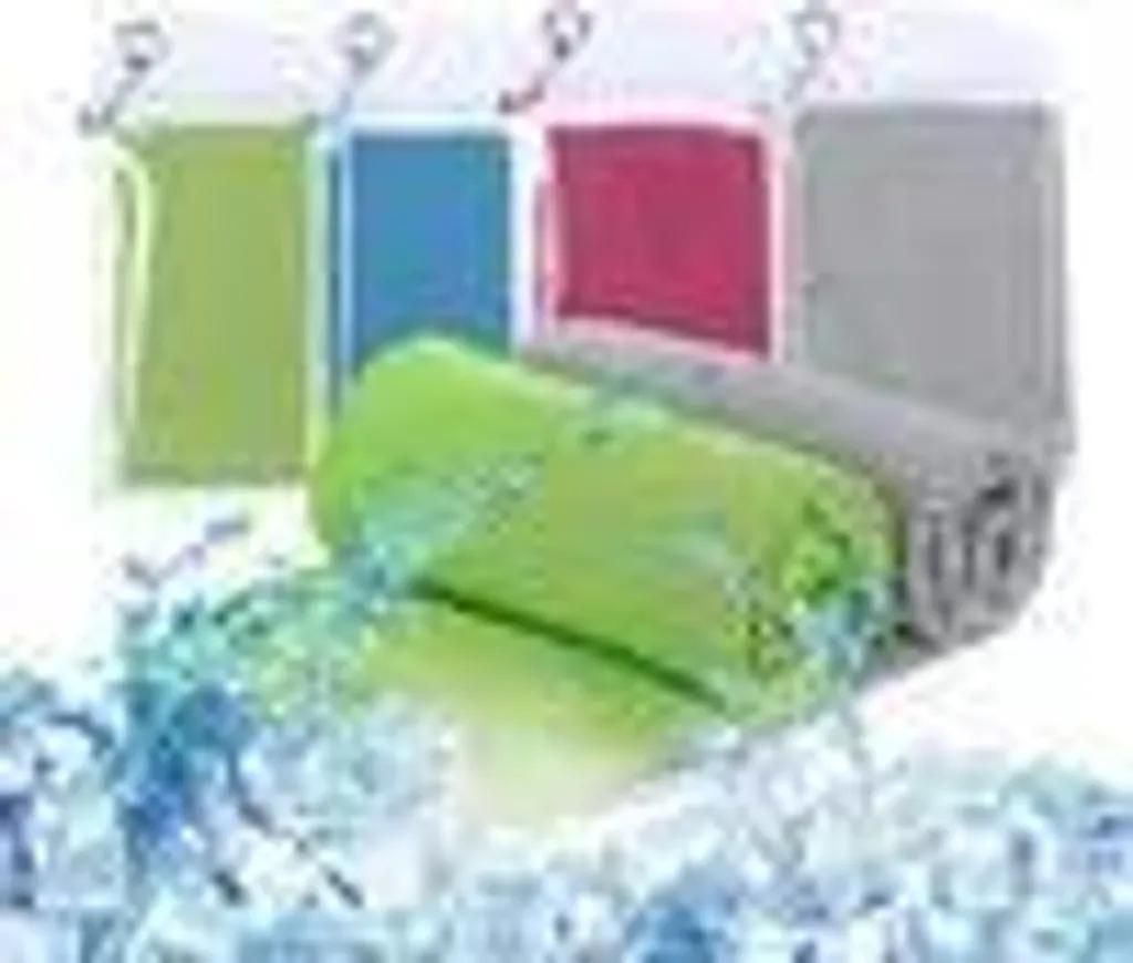 4 Stück Kühlendes Handtuch, Cooling Towel 30 x 100 cm, Produktbild 