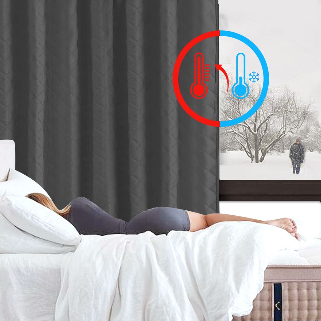 Thermovorhang Kälteschutz Kräuselband Stangendurchzug, Produktbild 5