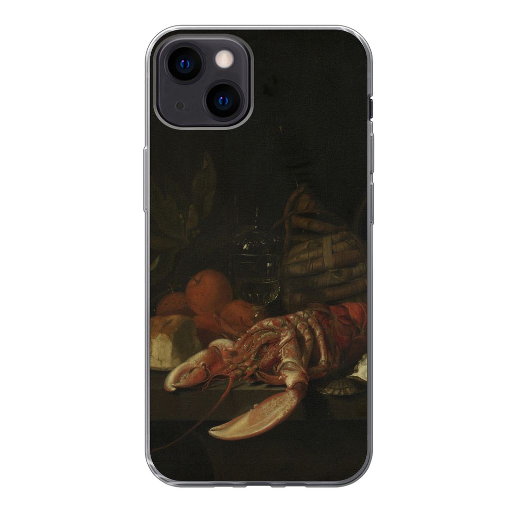 MuchoWow Handyhülle Schutzhülle Hülle für iPhone 13 Stilleben - Gemälde von Jan Davidsz. de Heem Silikon Softcase Handy Hülle - Karteninhaber