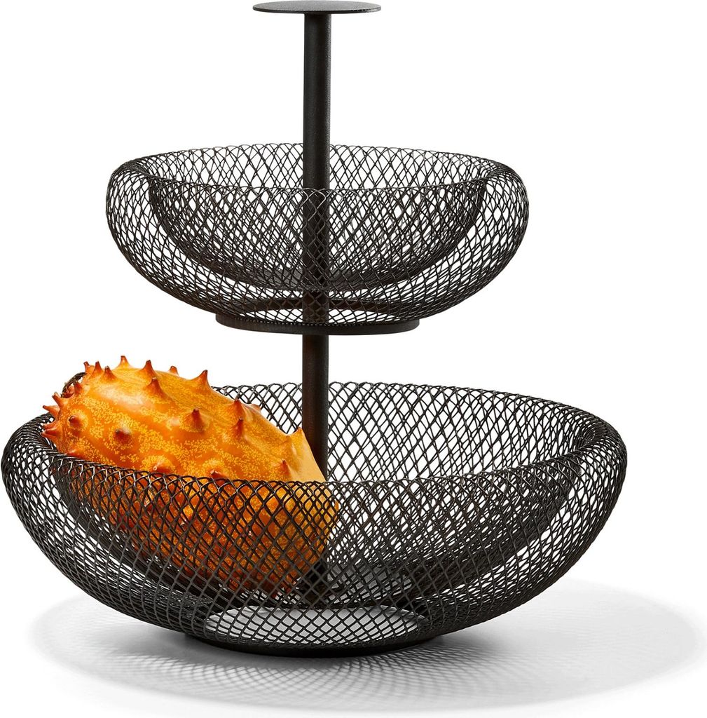 Philippi Mesh, Rund, Schwarz, Stahl, 290 mm, 290 mm, 290 mm Produktbild 