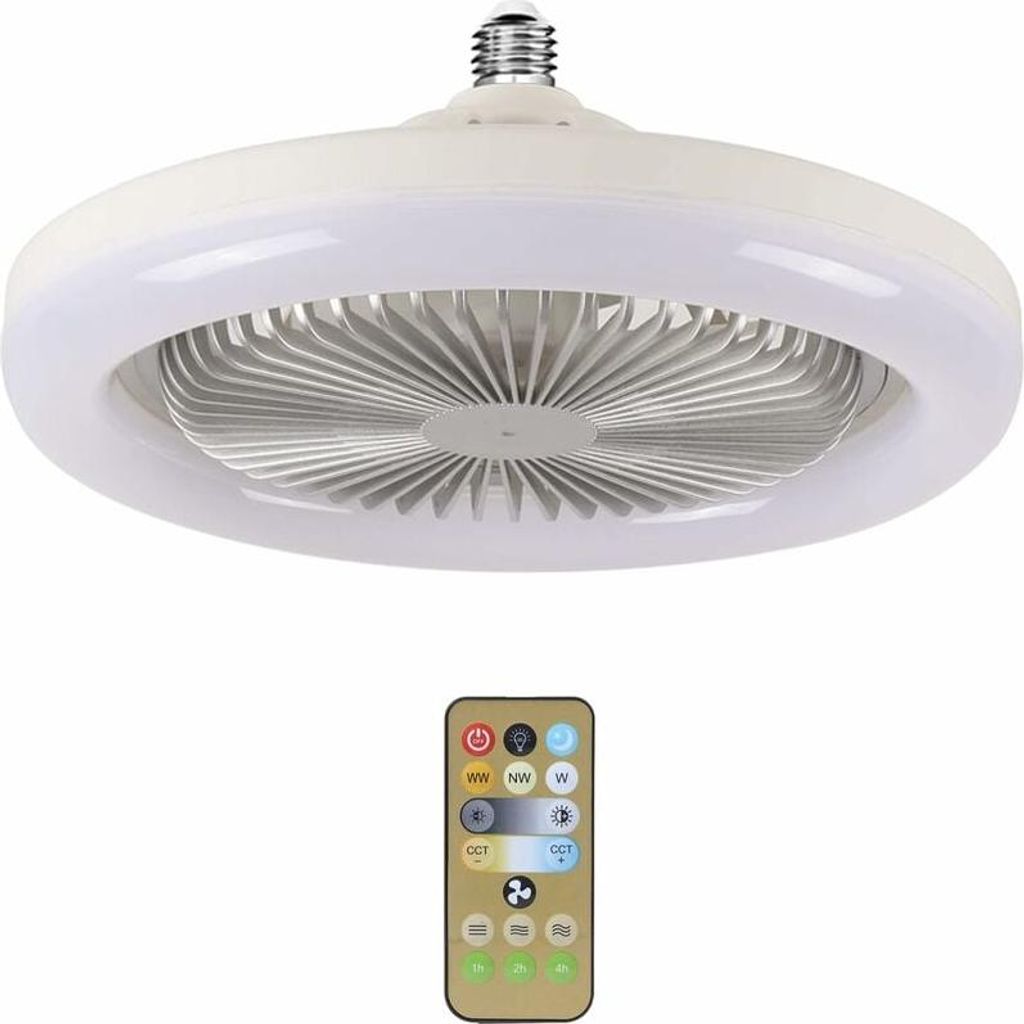 LED-Deckenventilator, Lichtkühler, moderne Beleuchtung für Zuhause, für Arbeitszimmer, Büro, Küche