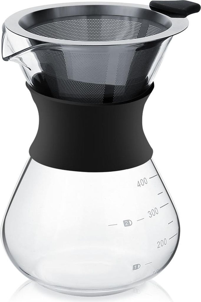 Manuelle Hand-Tropfkaffeemaschine Glaskanne mit Produktbild 