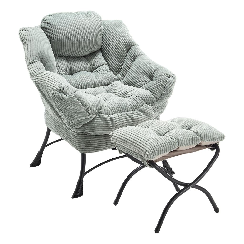 LVHOM Relaxsessel mit Hocker, Armlehnstuhl Fernsehsessel Produktbild 