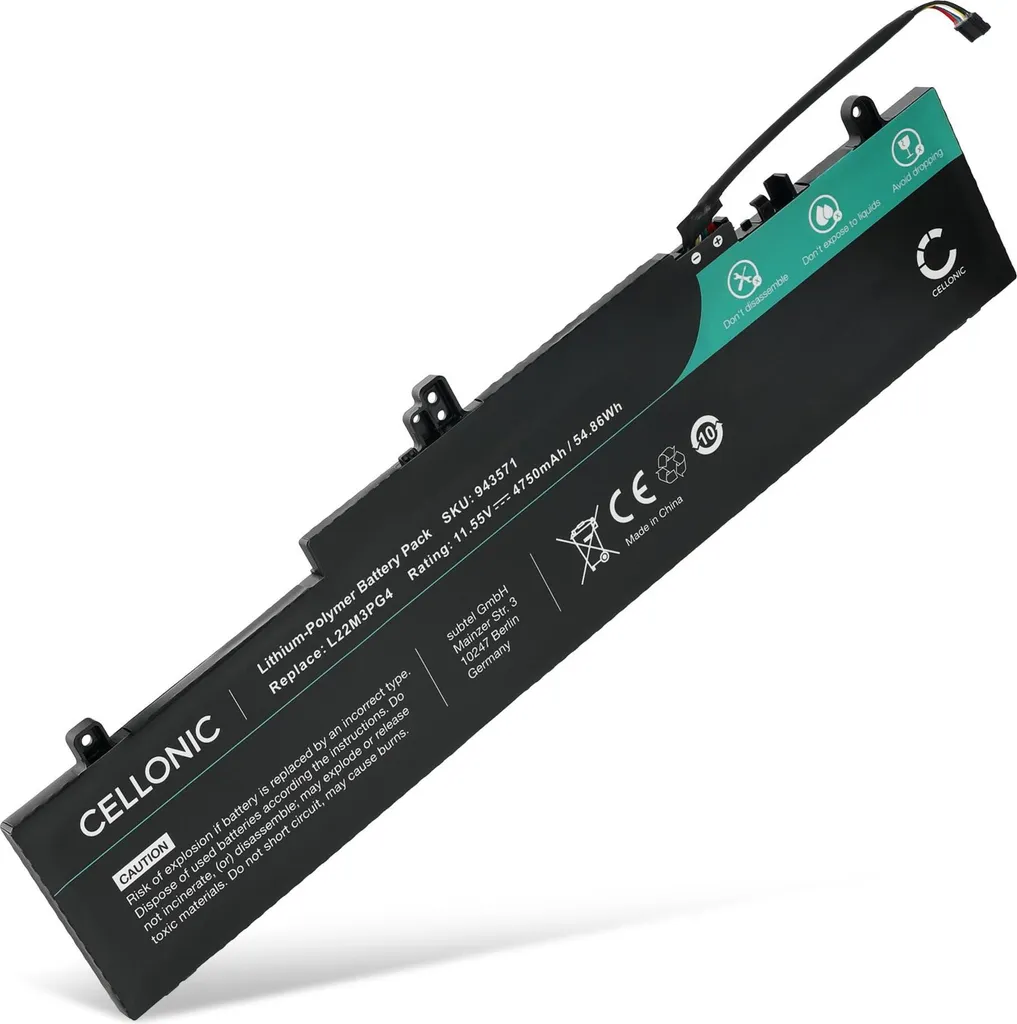 Batteria Ricambio Lenovo ThinkPad E14 E16 G5 G6 | 4750mAh 11.55V