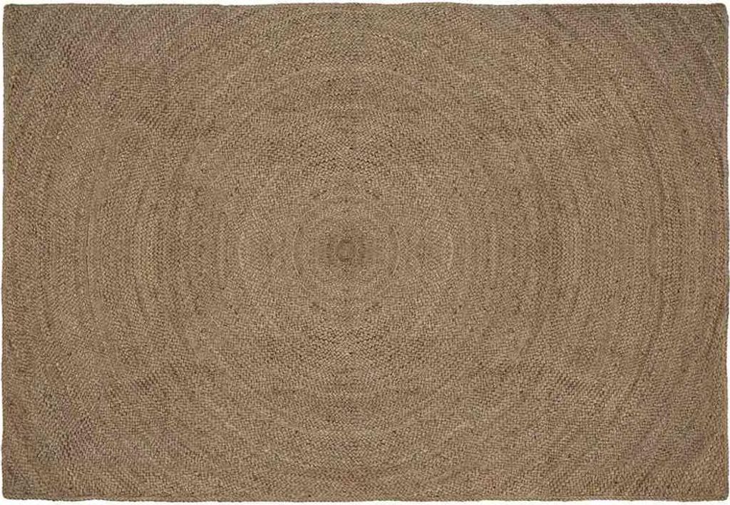 "Schlussverkauf" moderne Teppich - Wohnzimmer Bereichsteppiche - Rechtwinklig Grau 160x230 cm Jute C12523