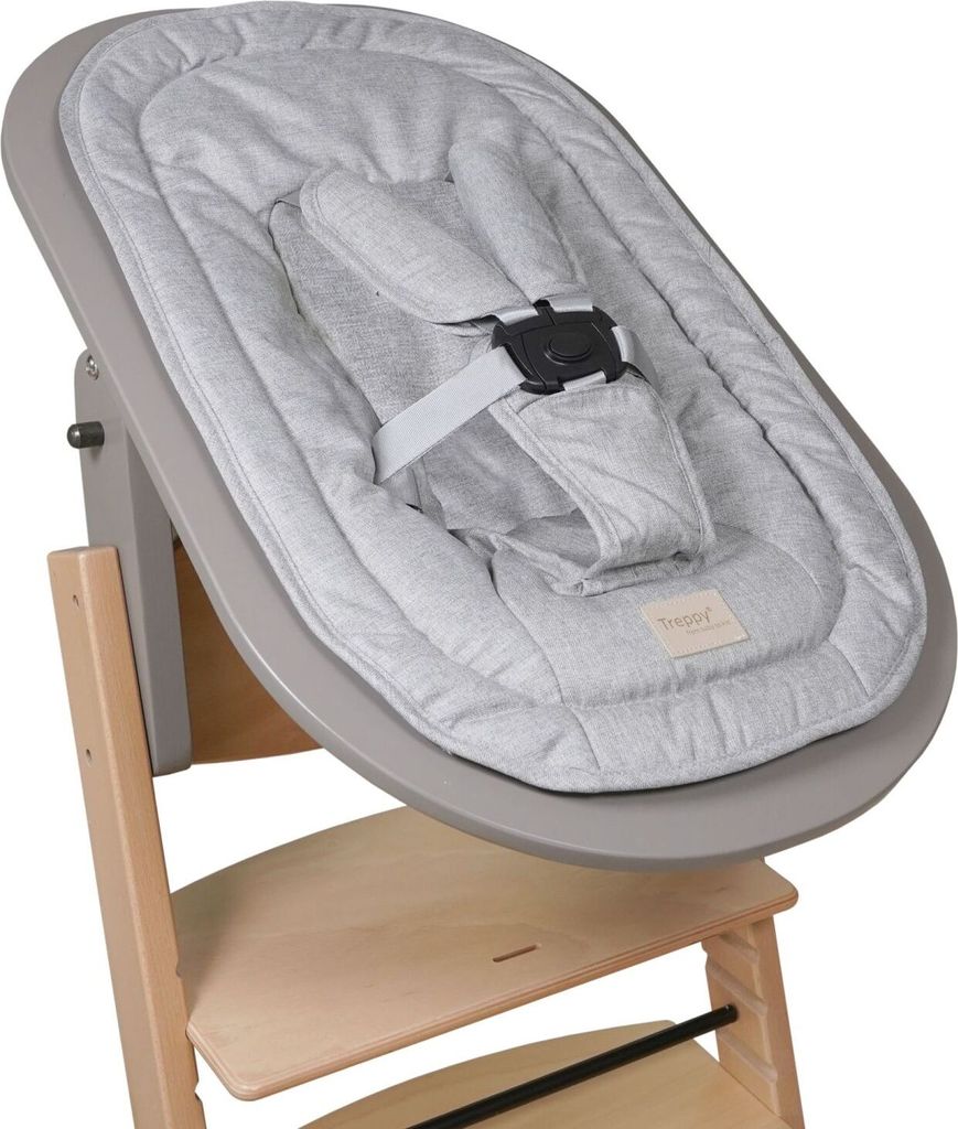 Treppy Babyaufsatz grau für Treppenhochstuhl Treppy 2071