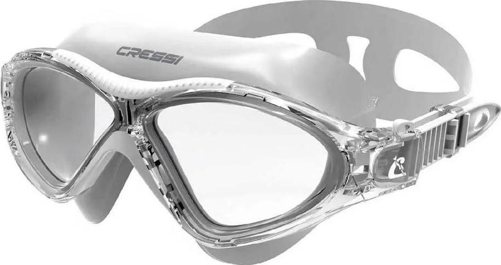 Cressi Spa Montgo Medium Schwimmmaske Weiß Herren,Damen Weiß One Size