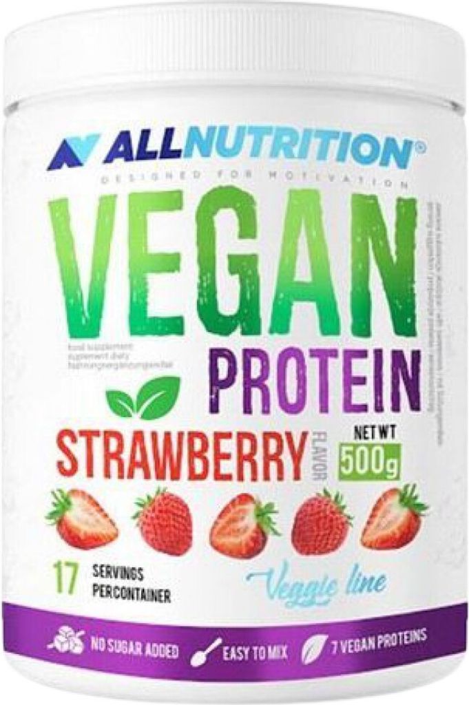 ALLNUTRITION Vegan Proteïne 500 g, koekjesmaak / Productafbeelding 