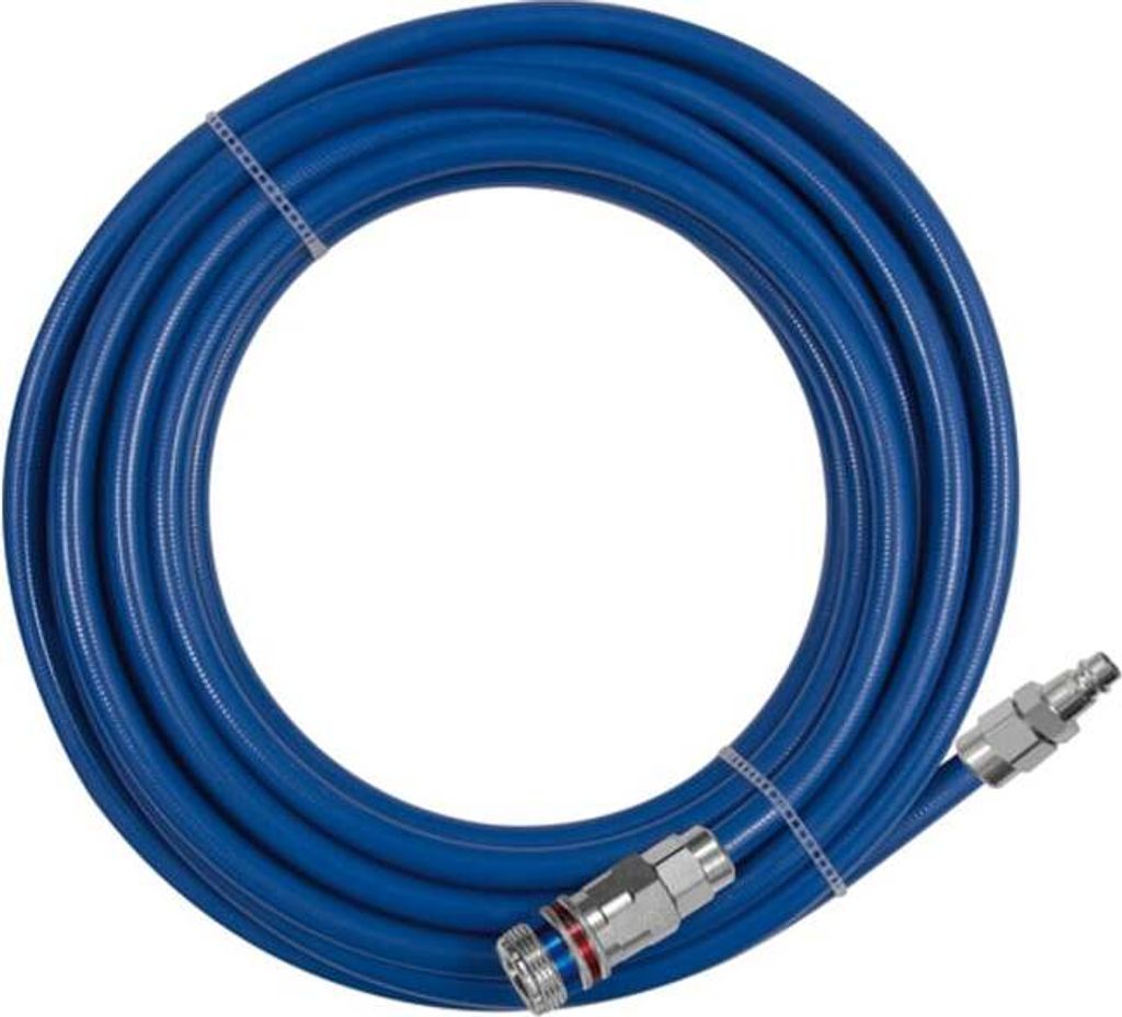Riegler Schlauch-Kupplung-Set, PUR, Sicherheitskupplung, Schlauchdurchmesser 16x11, 15 m