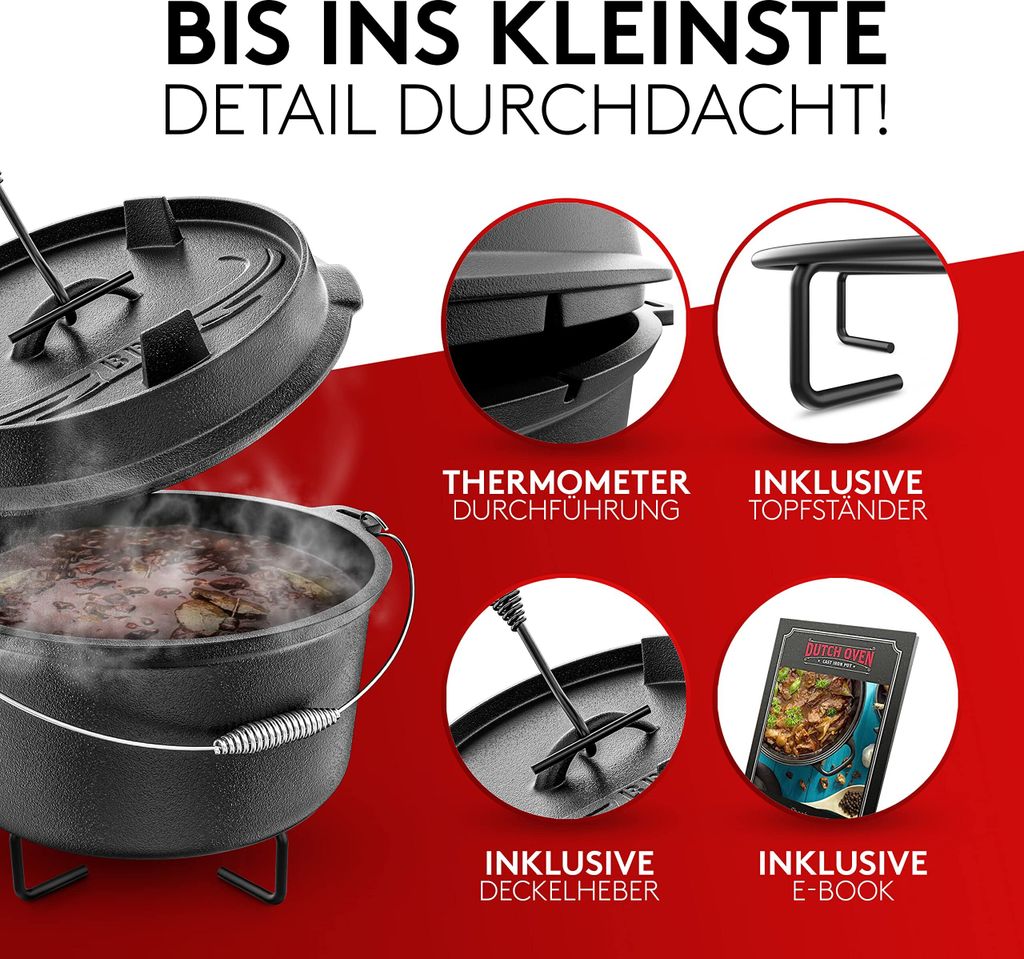 BBQ Dutch Oven [Das Original] Dutch Oven Kaufland.de