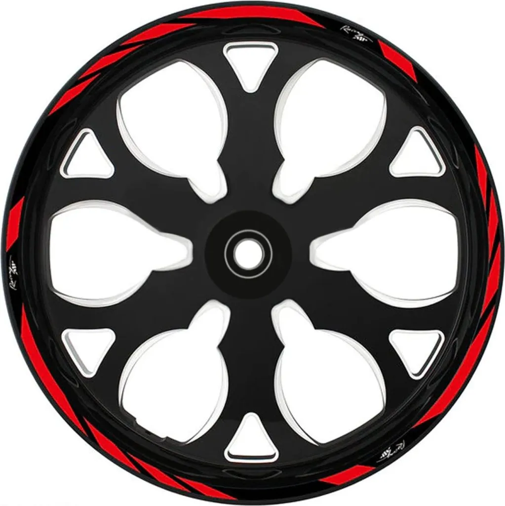 Stick Jante Rouge Yamaha MT-07 Tracer 700 - Vinyle Haute Résistance