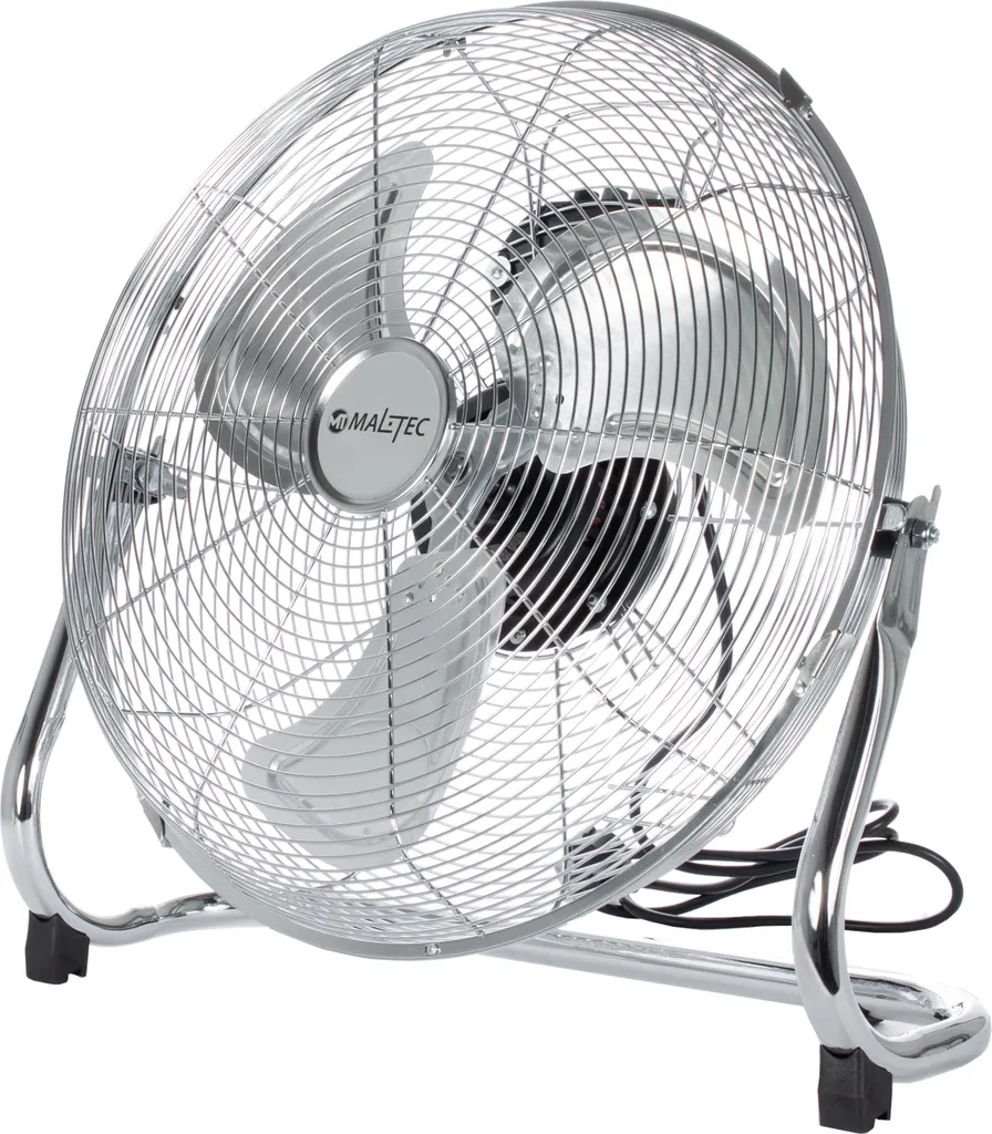 MalTec W-OC150WT Ventilateur de sol silencieux 44 cm portable et robuste