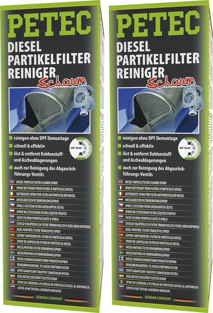 PETEC Dieselpartikelfilterreiniger Schaum, 400 ml 72550 Produktbild 1