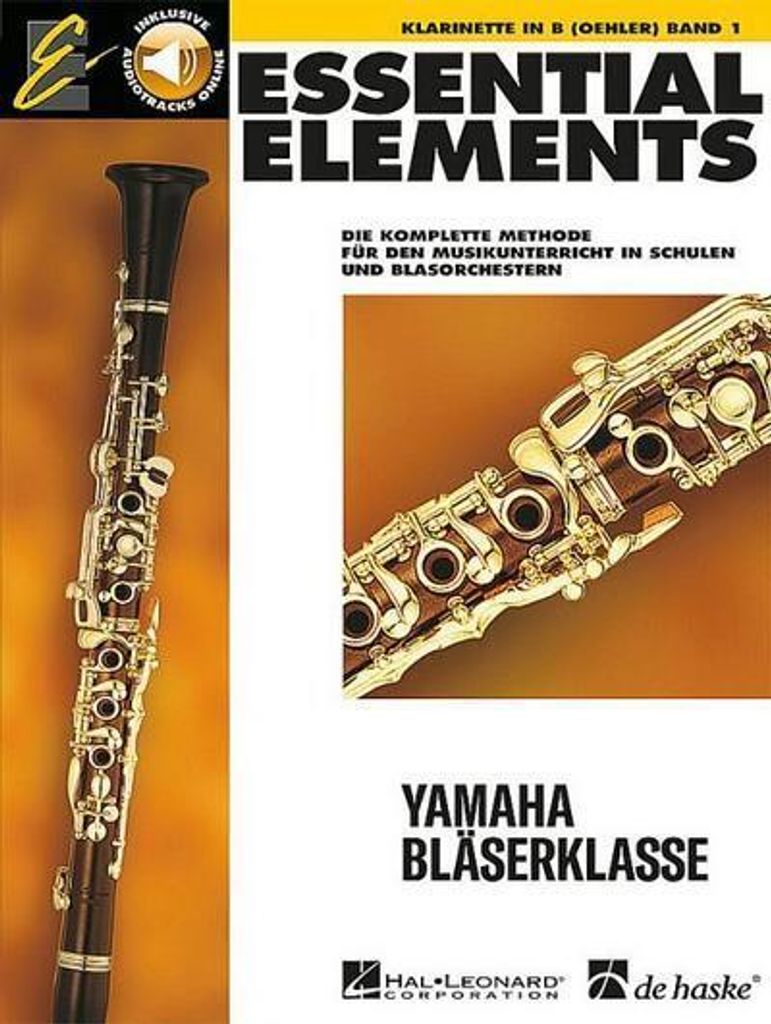 Essential Elements, für Klarinette in B (Oehler), m. Audio-CD