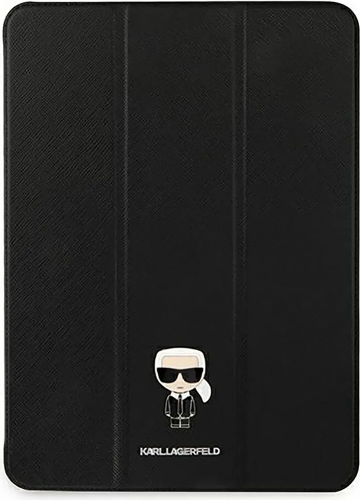 Karl Lagerfeld Custodia iPad Pro 11 2021 Saffiano Nero - Originale