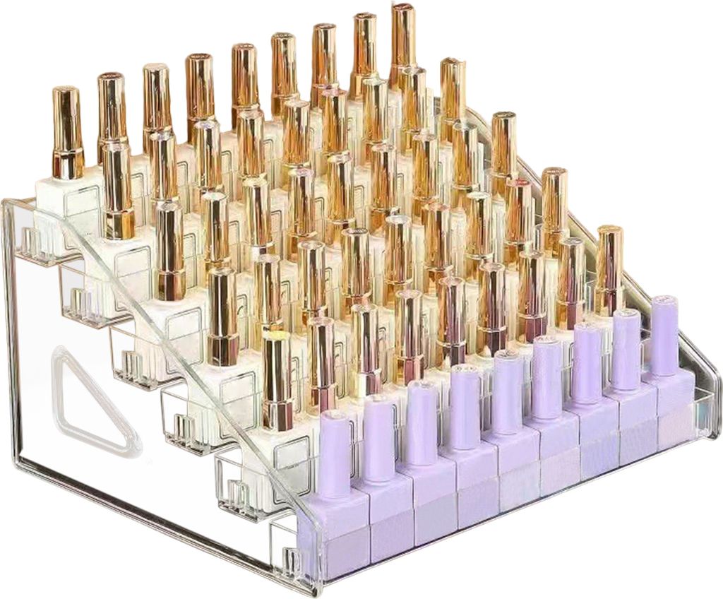 Nagellack-Organizer, Acryl-Präsentationsständer, transparentes Design, Mehrzweck-Sonnenbrillen-Organizer, Halter für ätherische Öle