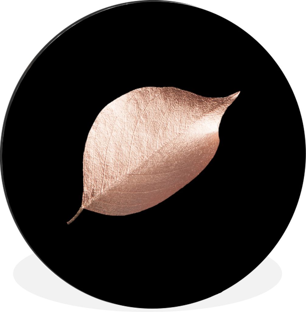 MuchoWow - Mauerkreis - Wandbilder - Runde Bild - Bild aus Aluminium - Schlafzimmer - Wohnzimmerdekoration - Wand Dekoration