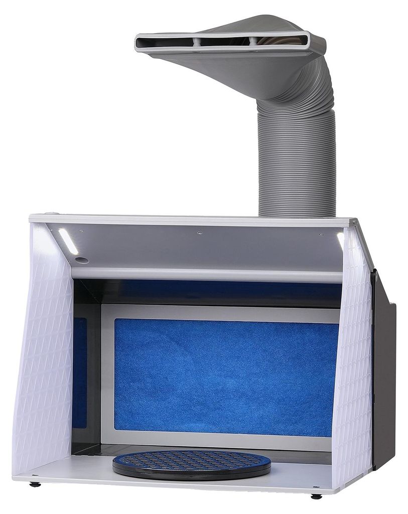 Kit de cabina de pintura para aerógrafo VEVOR, dimensiones Imagen del producto 