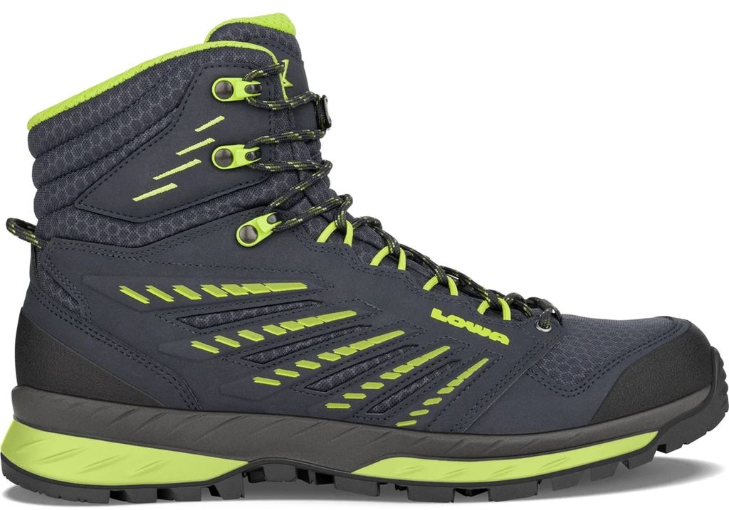 Lowa Herren Trekkingstiefel TREK EVO GTX MID Navy Limone