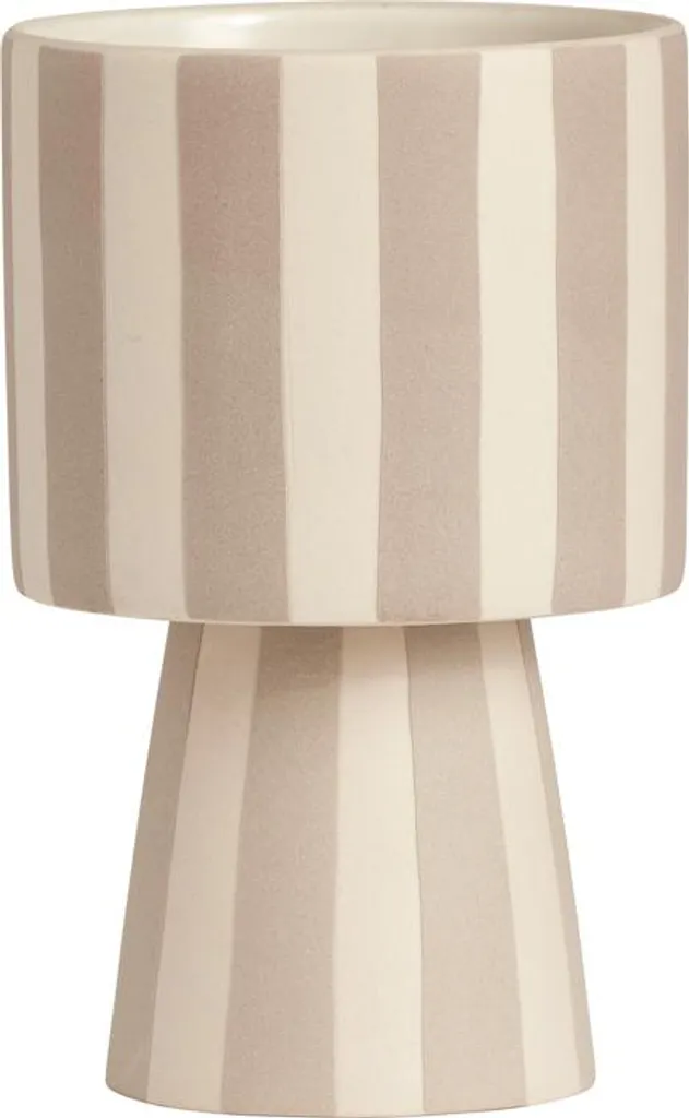 Cache-pot en Céramique Grise 15cm OYOY - Décoration Intérieure Moderne