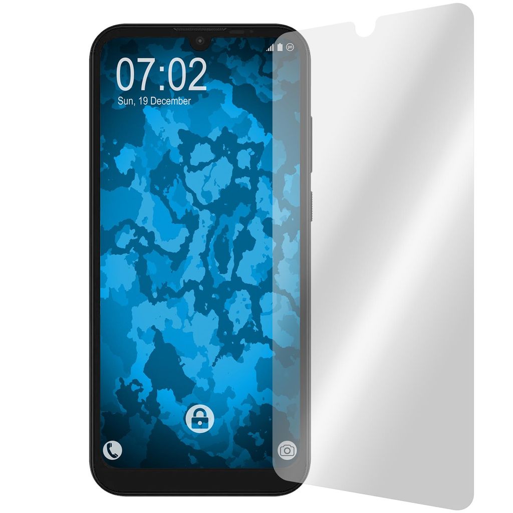 6er-Pack PhoneNatic Displayschutzfolien klar kompatibel mit Motorola Moto E6s (2020)