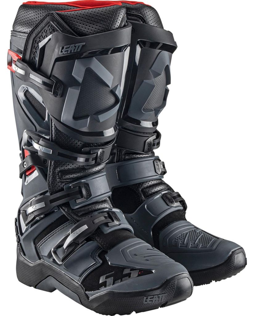 Leatt Flexlock 5.5 Offroad-stiefel Schwarz,Grau EU 43 Mann Produktbild 