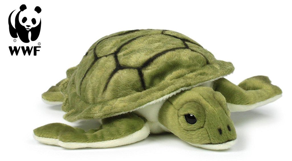 WWF - Peluche - Tortue de mer (23cm) réaliste Peluche Image du produit 