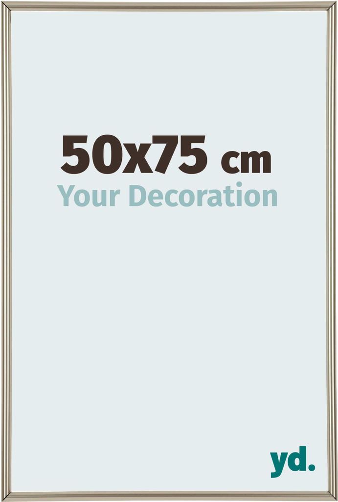 Bilderrahmen, 50x75 cm, Champagner, Kunststoff, Annecy