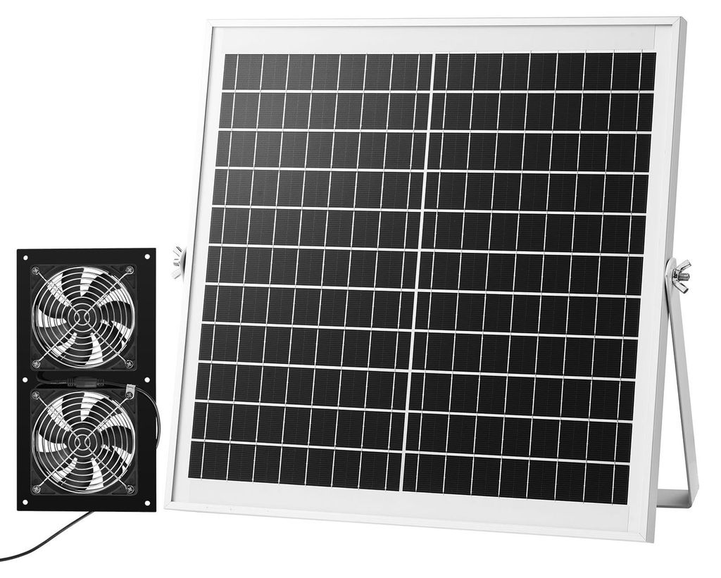 Ventilatore solare VEVOR da 15 W, pannello solare da 12 V Immagine del prodotto 