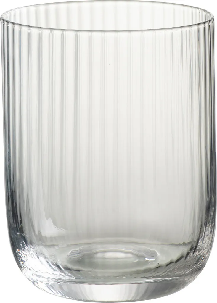 Verre à eau transparent Kyle J-Line au design épuré et ultra résistant