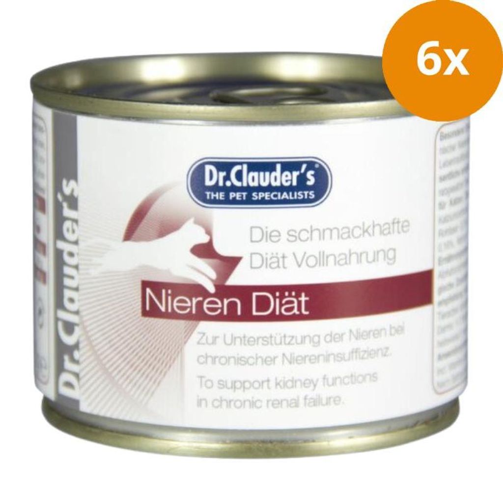 Dr.Clauder's Cat Diät Nieren 200 g