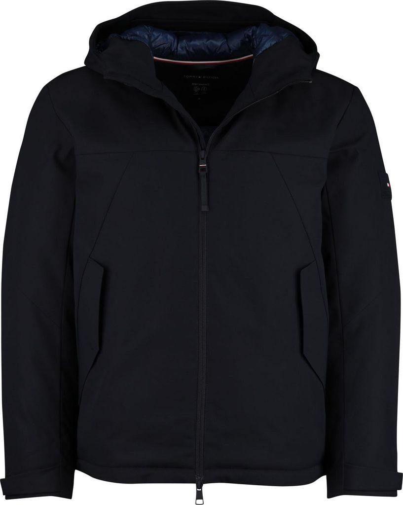 Tommy Hilfiger Winterjacke Dunkelblau kurz einfarbig