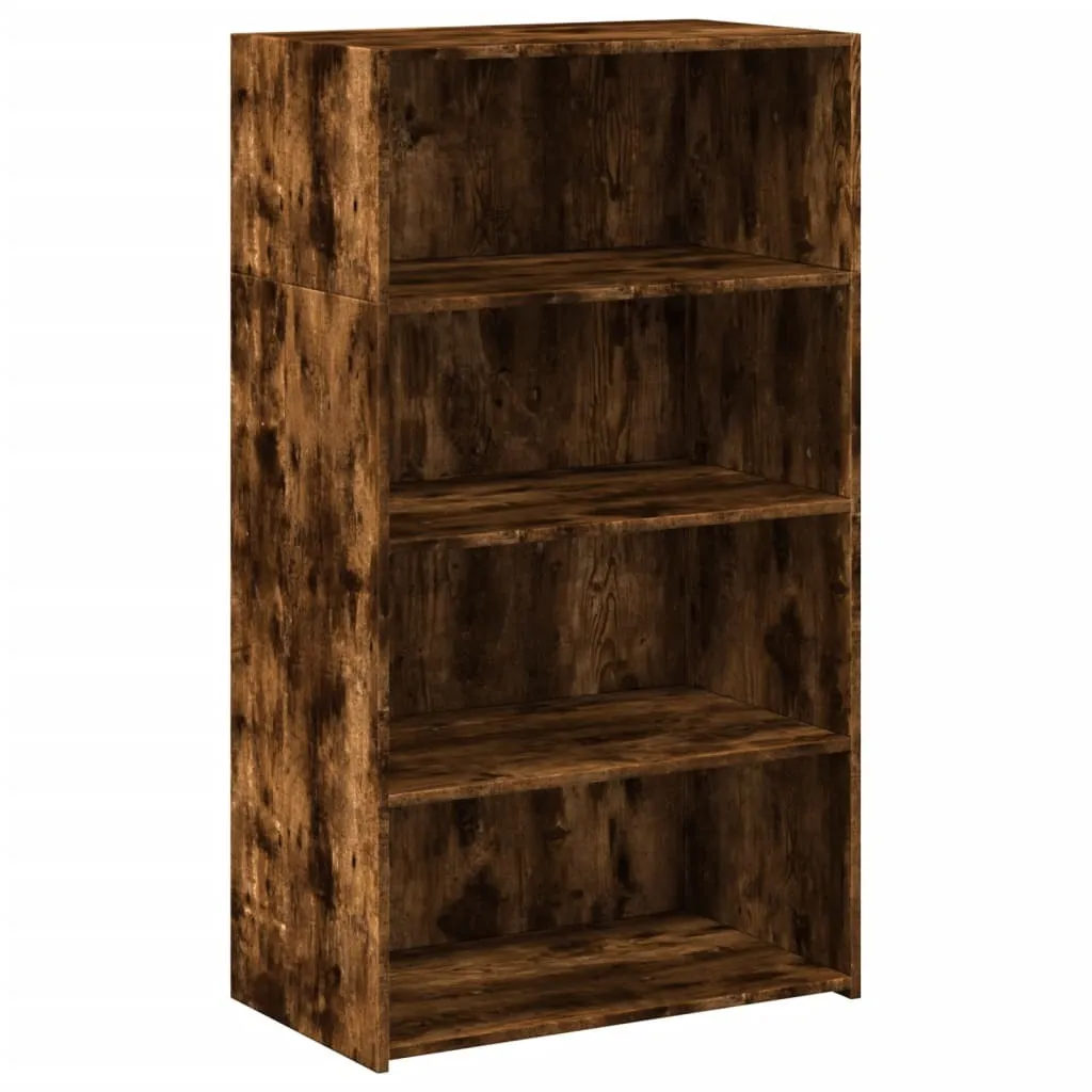 Mobile Credenza Alta Moderno Rovere Affumicato 70cm Maison Exclusive - 2