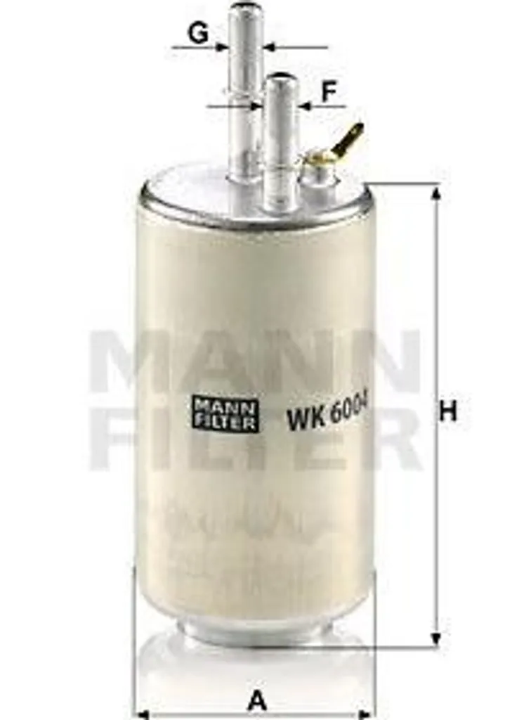 Filtre carburant WK 6004 : Stop aux impuretés moteur Volvo S80 V70