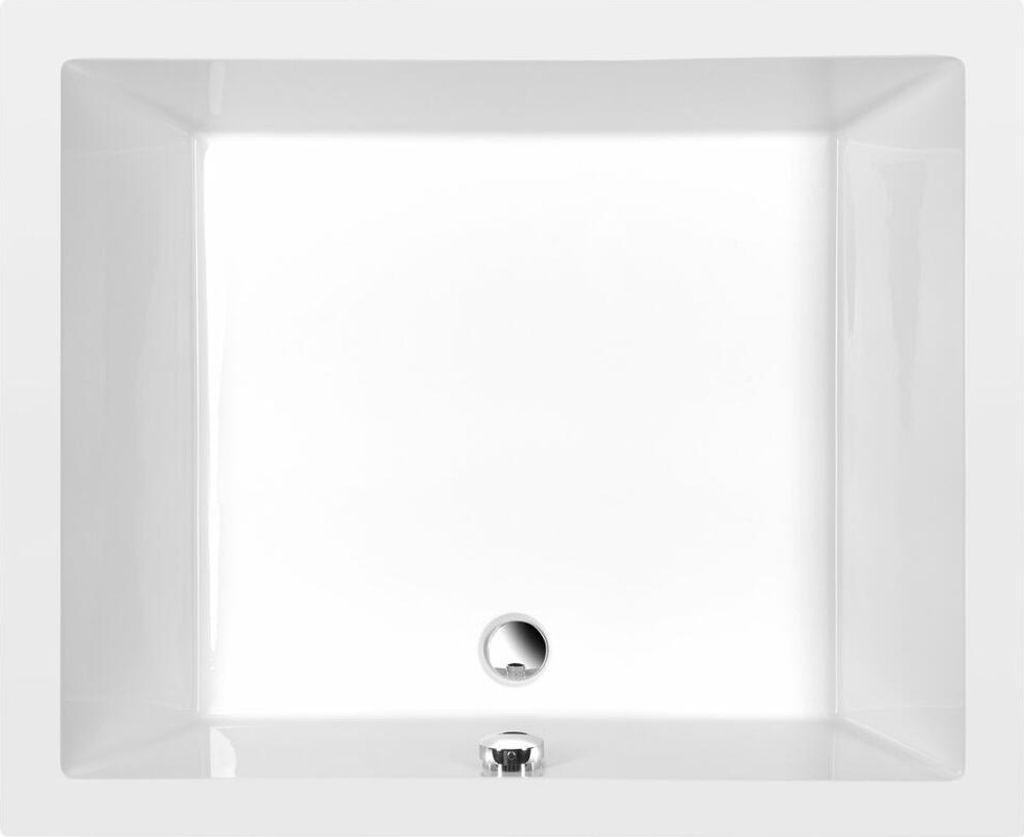 Polysan DEEP Rechteck-Duschwanne 110x90x26cm, tief, weiß Produktbild 