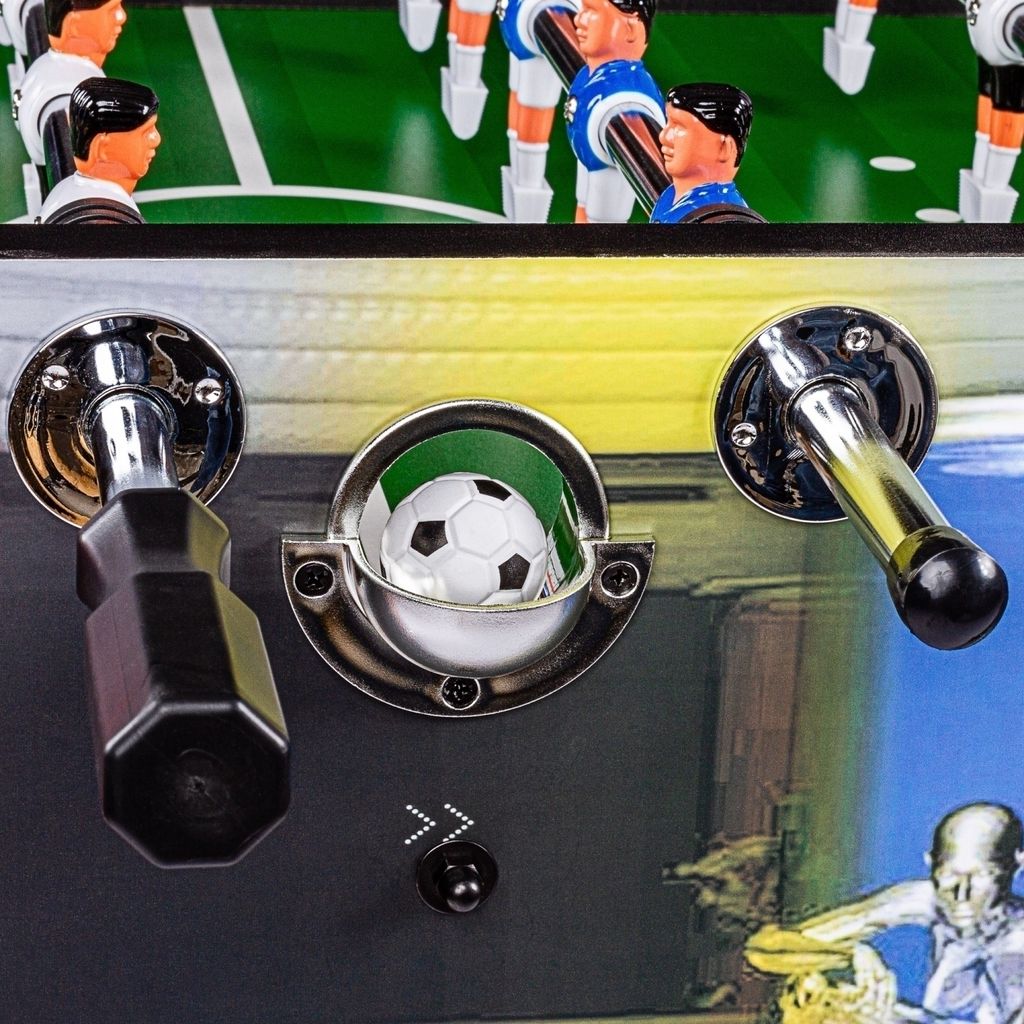 Profi Tischfußball Leeds Kicker Cyber Tischkicker Produktbild 8