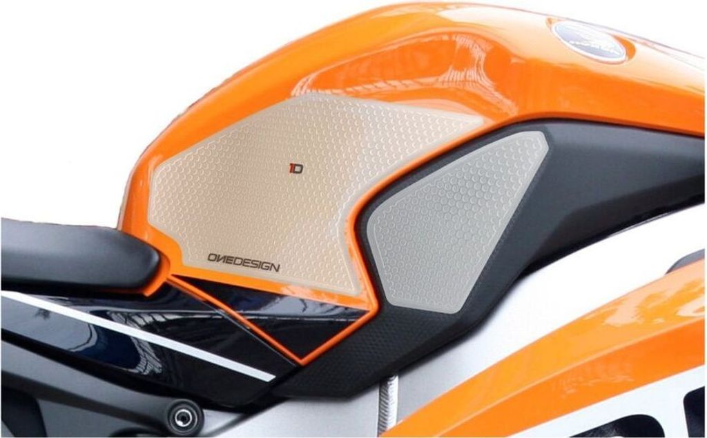 PUIG 20073W Seitliche Tankprotektor passend fuer HONDA CBR1000RR FIREBLADE SP Transparent