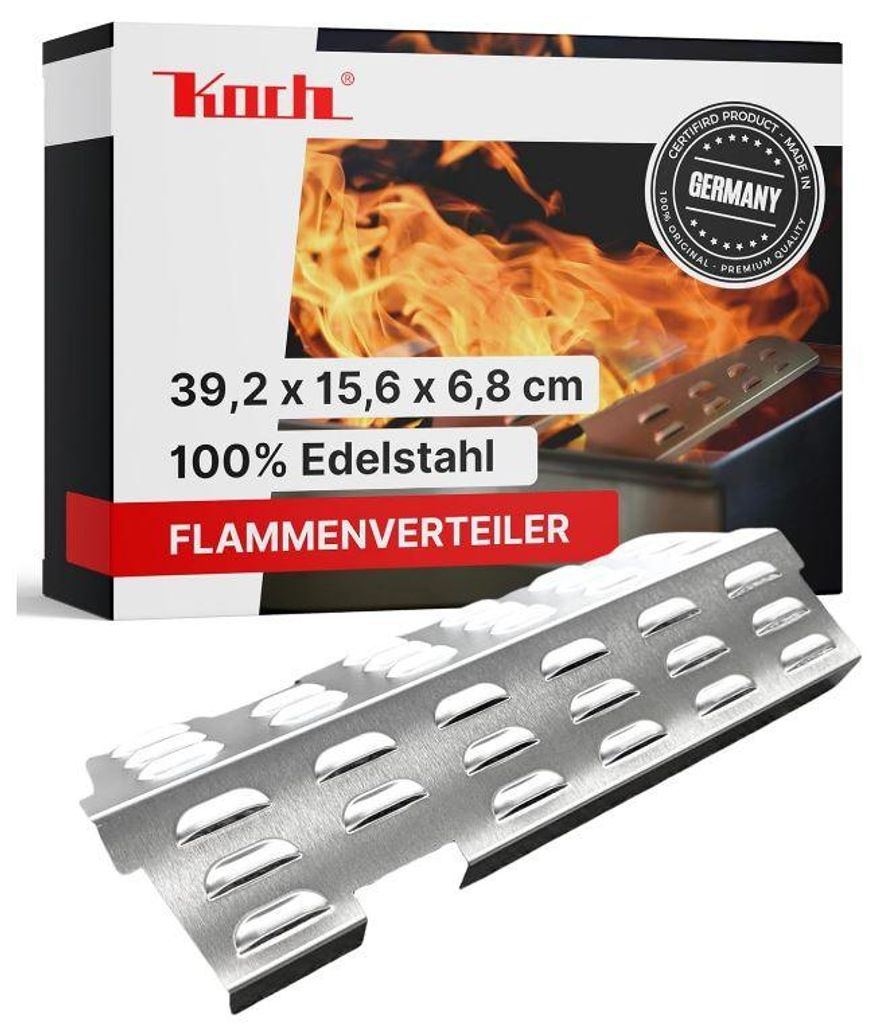 Koch #116 Premium Flammenverteiler TURBOZONE - 392 x 110mm - Enders Boston Pro 4SIK Turbo + Enders Boston Black Pro 6 SIKR Turbo II