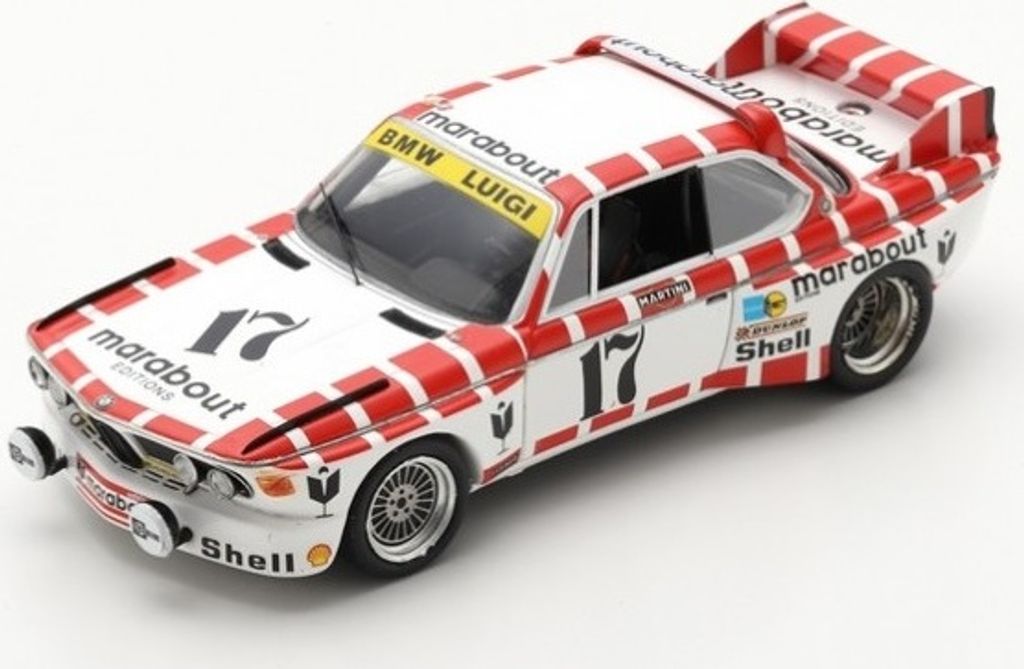BMW 3.0 CSL #17 24H SPA 1973 J.Xhenceval/W.Braillard - Limitiert auf 324Ex., SPA100SPA07, Maßstab1/43, SPARK
