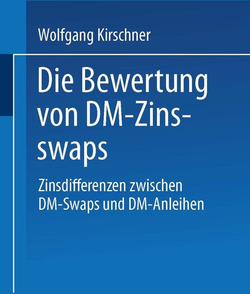 Die Bewertung von DM-Zinsswaps