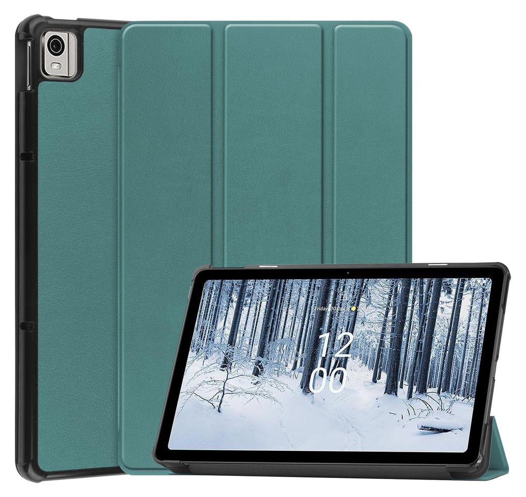 INSOLKIDON Tablet-Hülle Für HMD T21 10 Zoll – Slim PU Leder Mit Standfunktion & Auto Wake/Sleep