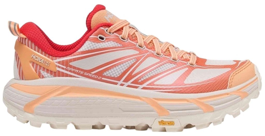 Hoka U Mafate Speed 2 - pale tangerine / ember, Größe:5.5