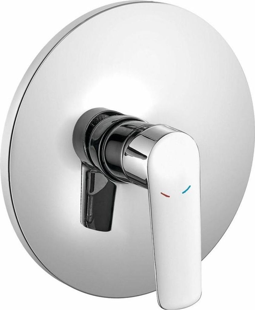 SCHMITZ UP-Duscharmatur, 1 Weg, Chrom mit Einbaukörper