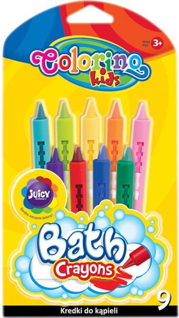 Koupelnové pastelky Colorino 9k č. 8973 Obrázek produktu 