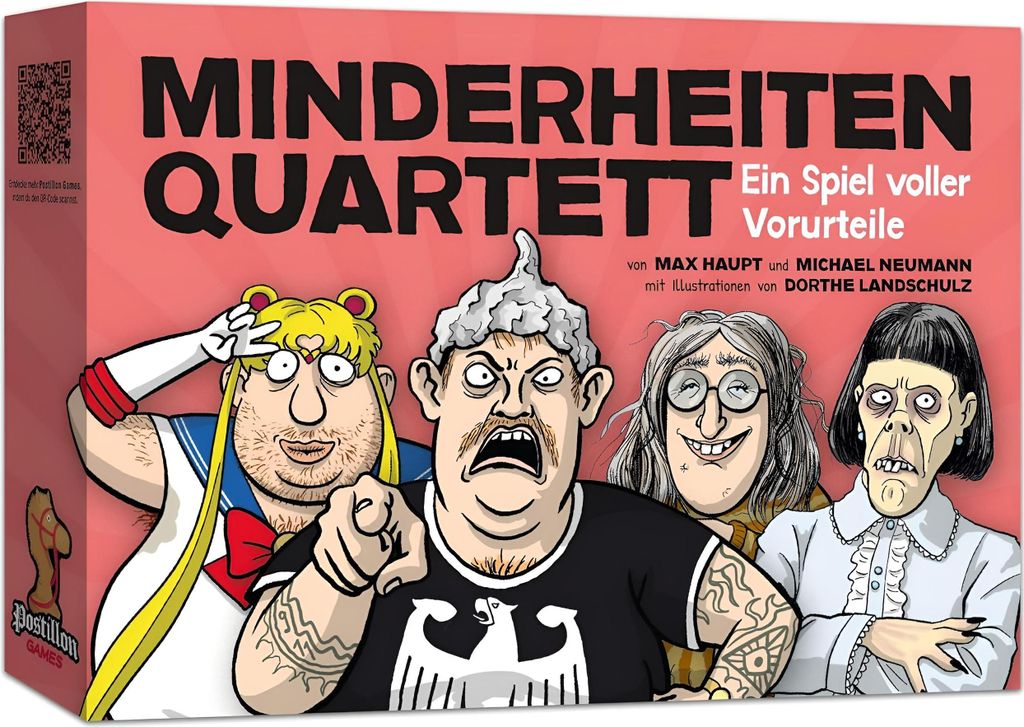Minderheiten-Quartett, EIN Kartenspiel voller Vorurteile. Produktbild 