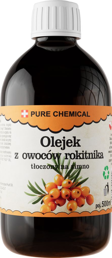 PURE CHEMICAL | Sanddornöl 0,5 L Kaltgepresst