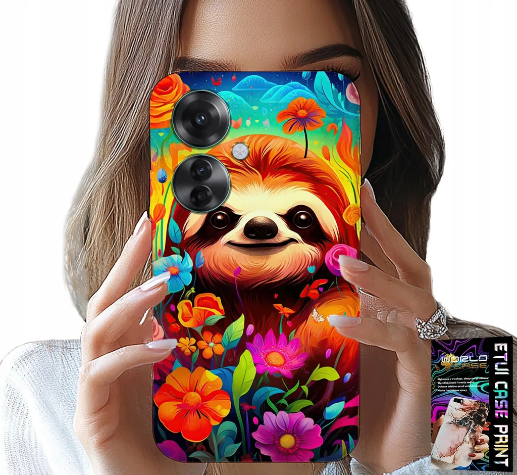 Cover Protettiva Oppo Reno11 F 5G - Design Koala Foil Rinforzato