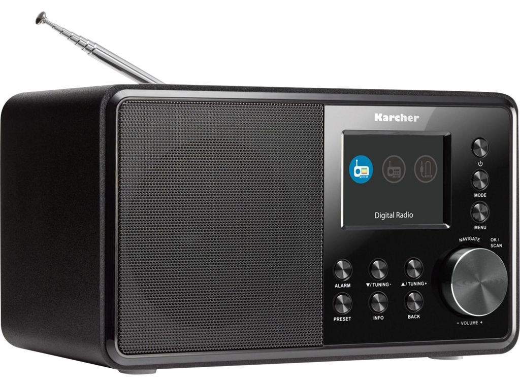 Radio digitale Karcher DAB 3000 (DAB+ / FM-RDS, ingresso Immagine del prodotto 
